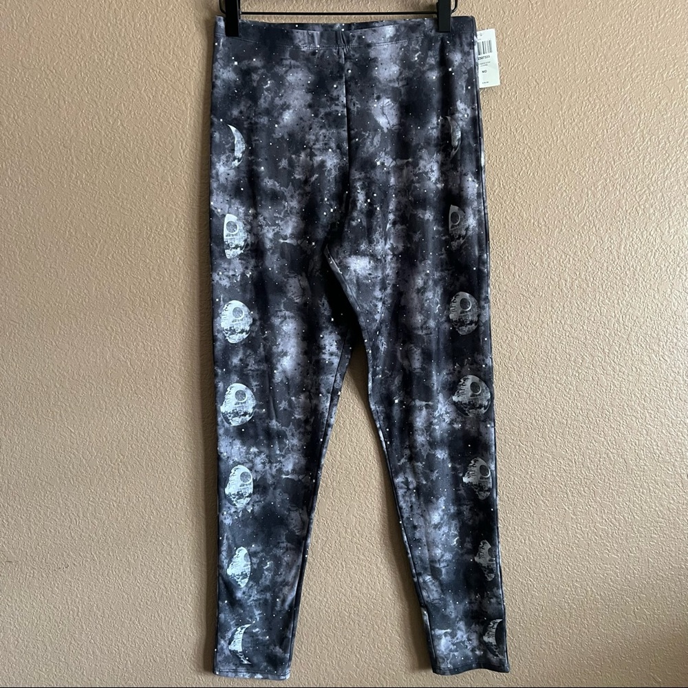 Hot Topic Star Wars Death Star Leggings Medium NWT